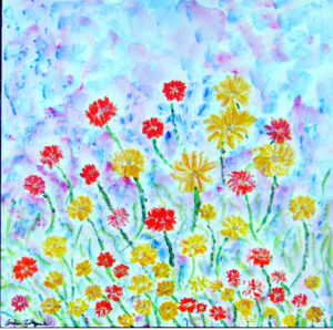 impressionist floral art, art gallery in scottsdale 
