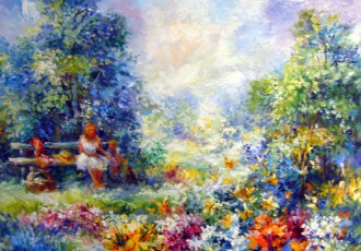 impressionist landscape