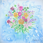 floral art, impressionism