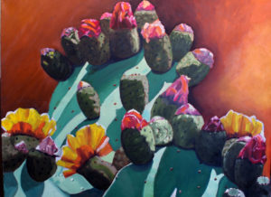 paintings of cacti