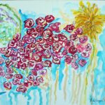 healing floral artwork